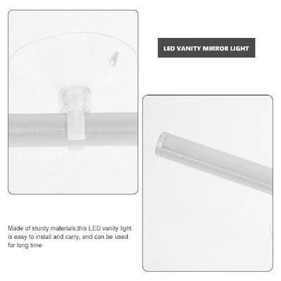 Modern LED Vanity Light Bright Soft Eye Safe Bathroom Wall