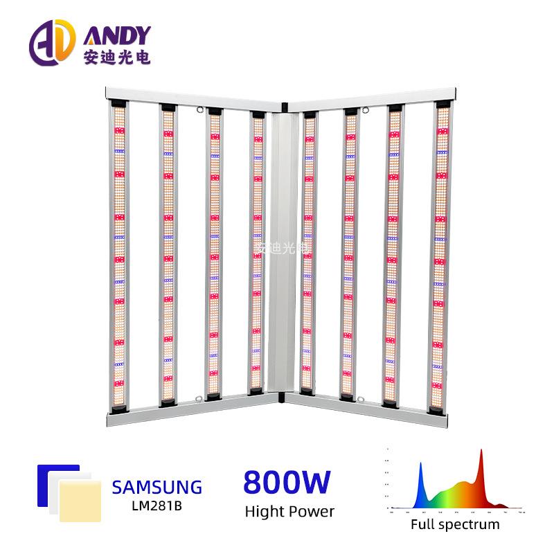植物灯800W LED grow light全光谱大棚种植生長灯4*4ft 1.1*1.1m