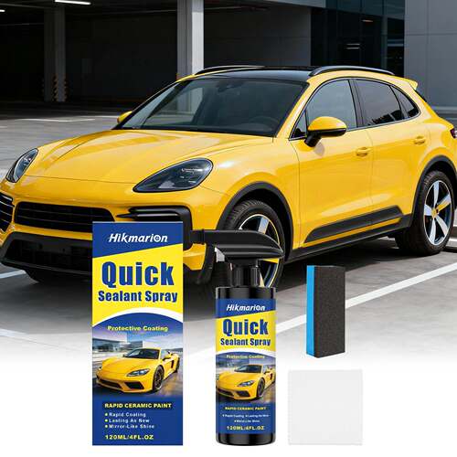 Hikmarion Car Ceramic Coating Spray - Paint Protection, Hydr