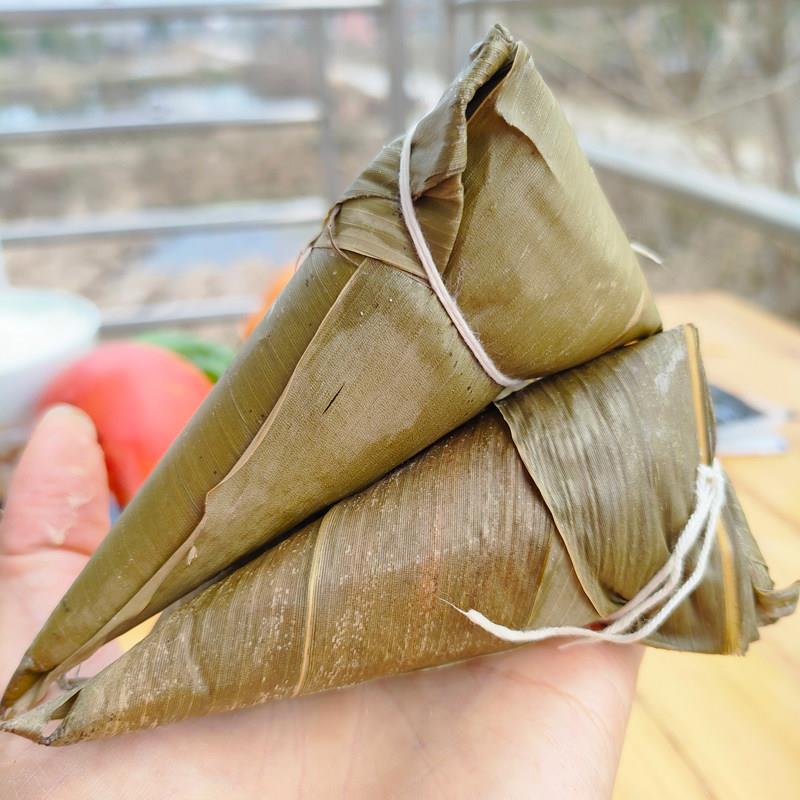 三角粽湖北洪湖白米粽糯米粽子白水清水粽三角粽真空包装速食早餐