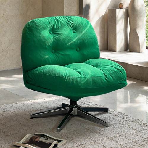 工厂直发可旋转客厅阳台中古风小户型单人沙发懒人沙发椅网红椅子