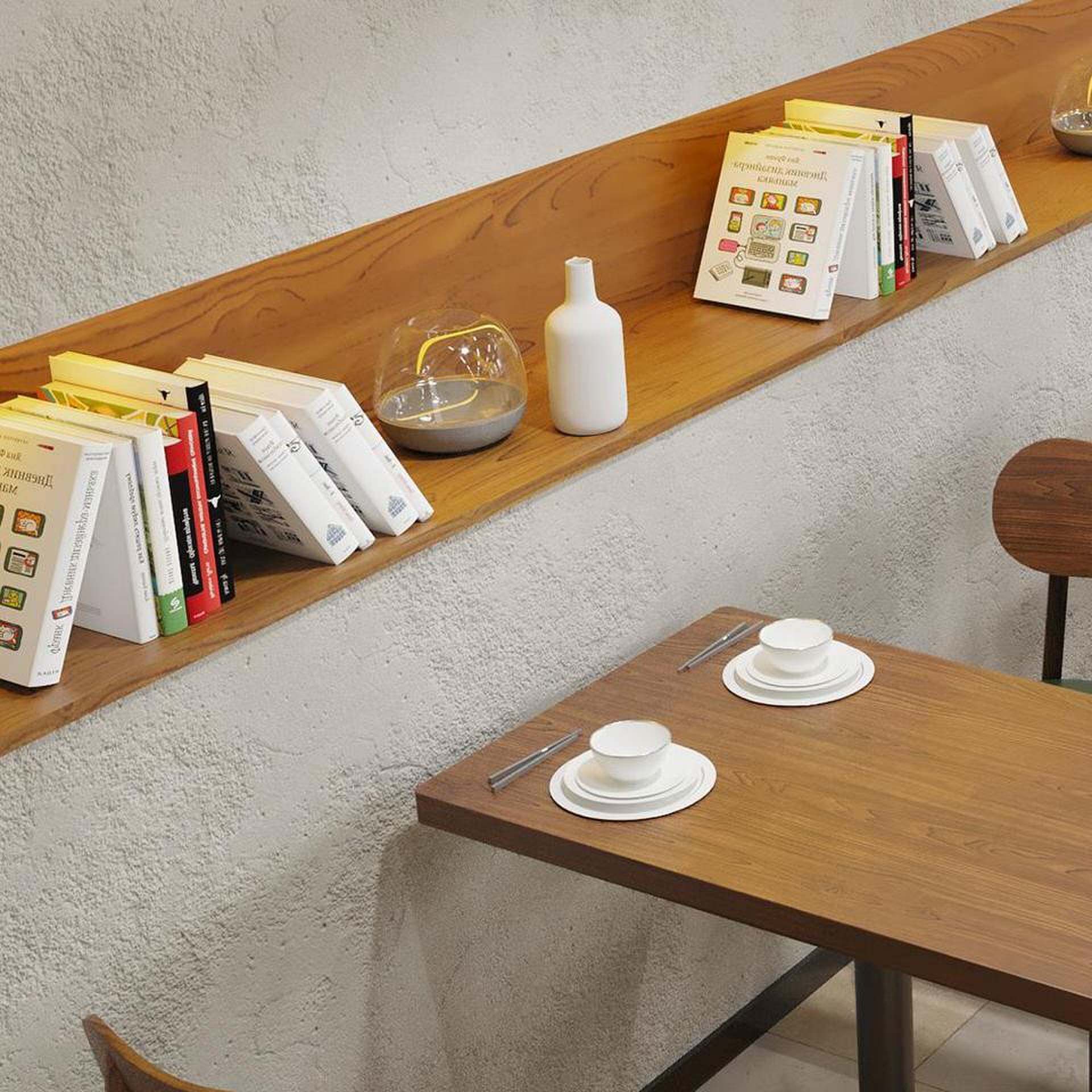 咖啡厅奶茶甜品小吃店西餐厅商用餐饮靠墙定制卡座沙发餐桌椅组合