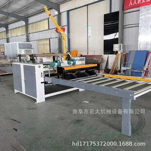 冷胶平贴机PVC膜木饰面装饰板覆膜贴面机自动上下板贴纸机