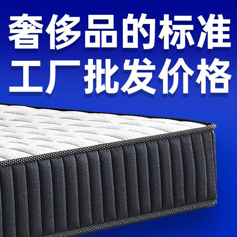 高尔顿星级酒店家用老人儿童护脊硬垫席梦思整网弹簧环保椰棕床垫
