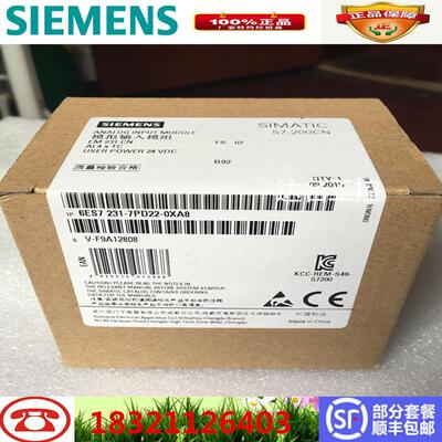 6ES721-7PD22-0XA8EN21 S7200CN热电偶输入模块4输入原装议价