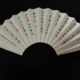 S588玉竹95寸文玩手工折扇扇面内容尺寸可