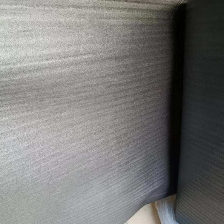 现货1MM厚度黑色EPE珍珠棉卷 1MM珍珠棉板材单张片分切