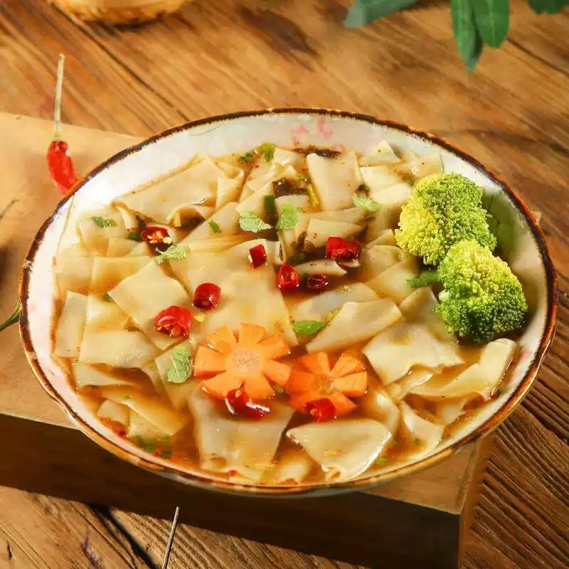 华味坊速食泡面华味坊酸汤面叶油泼辣子111g*6桶整箱即食方