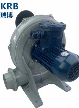 油气输送防爆透浦式鼓风机KFX-54KW防爆中压风机铝壳蜗牛风机