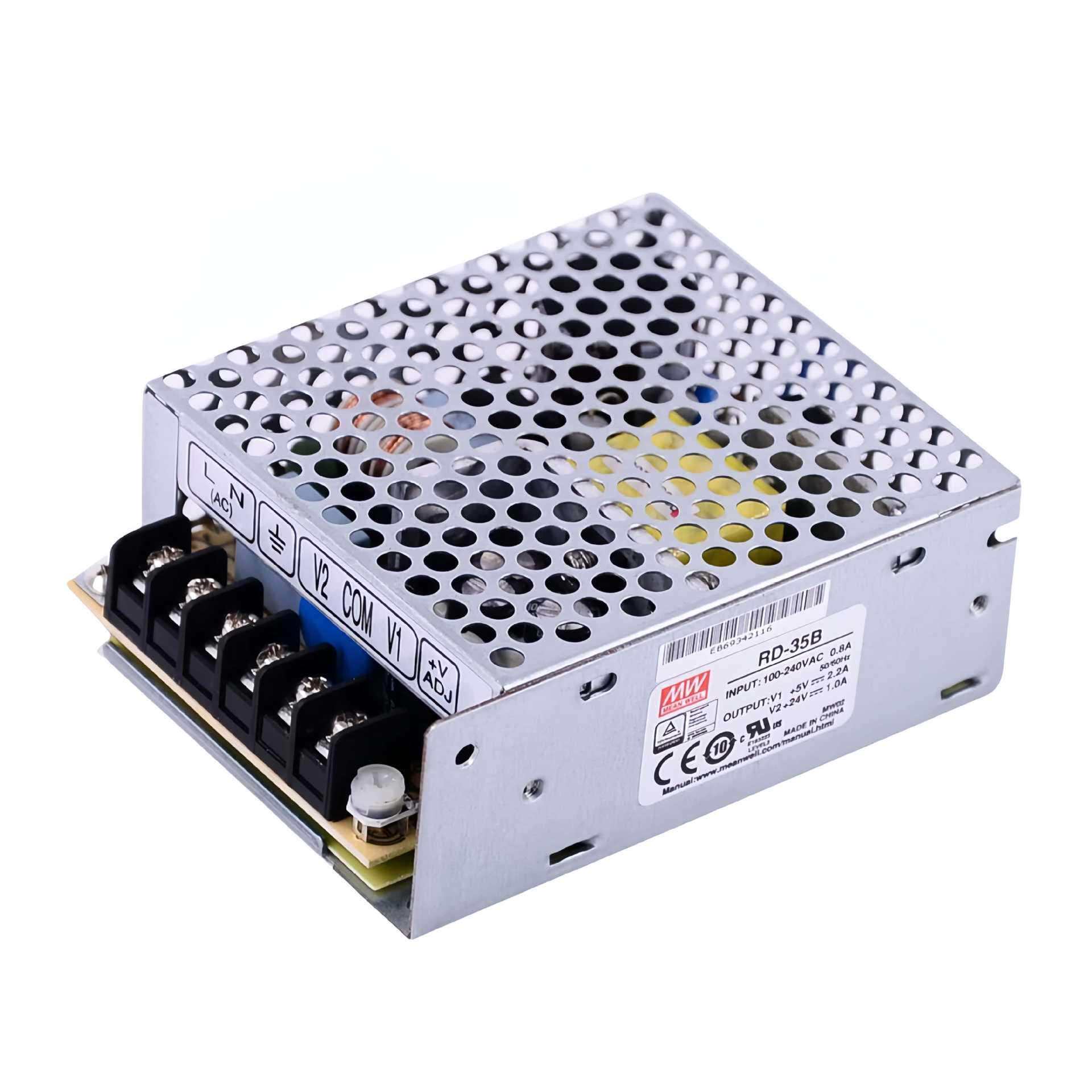 MEANWELL明纬电源 RD-35A 32W5V12V双组输出开关电源