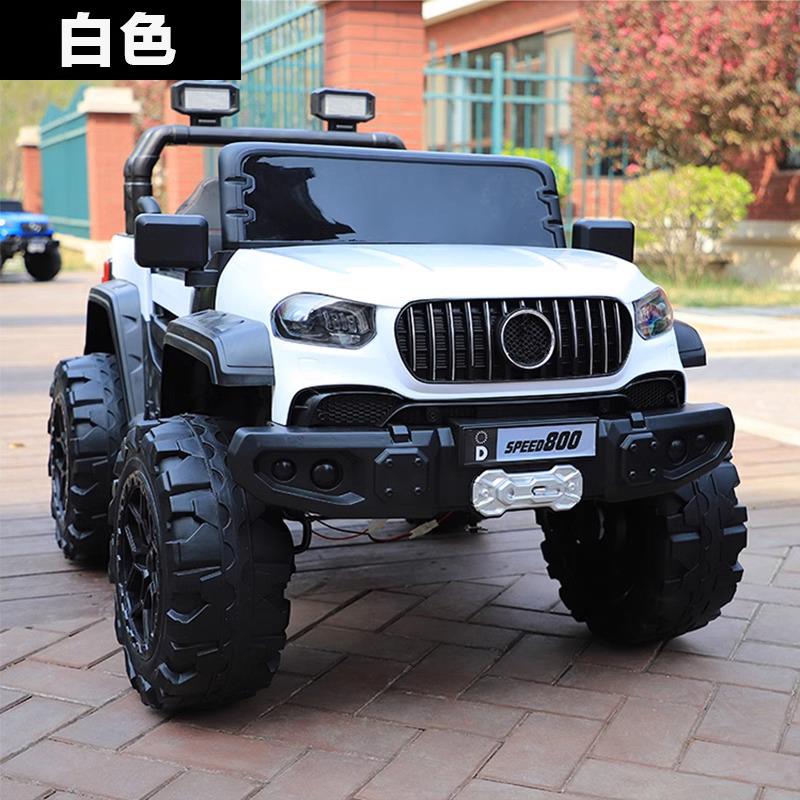 正品双人儿电动车大四轮可坐大遥控越野宝宝人小孩玩具汽童车g可