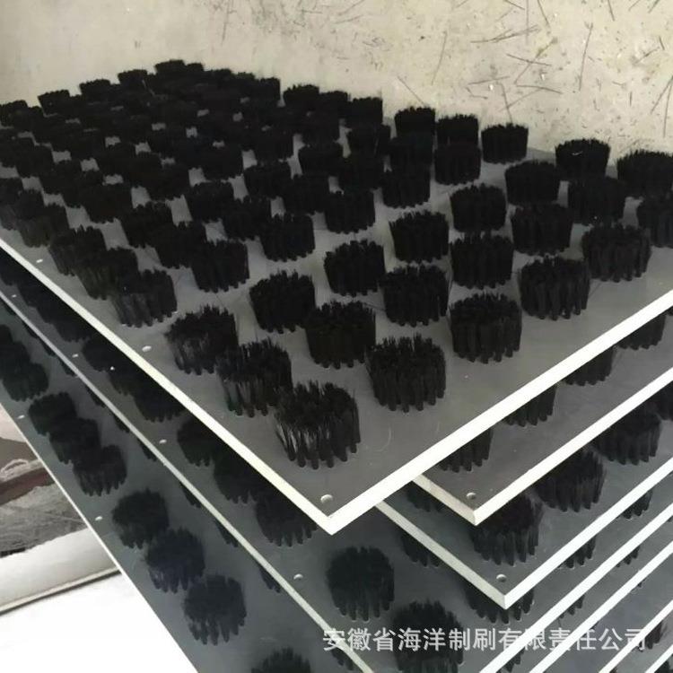 厂家577磨直供刷PVC冲床板清工业台面理板刷料pvc毛刷板台清理刷