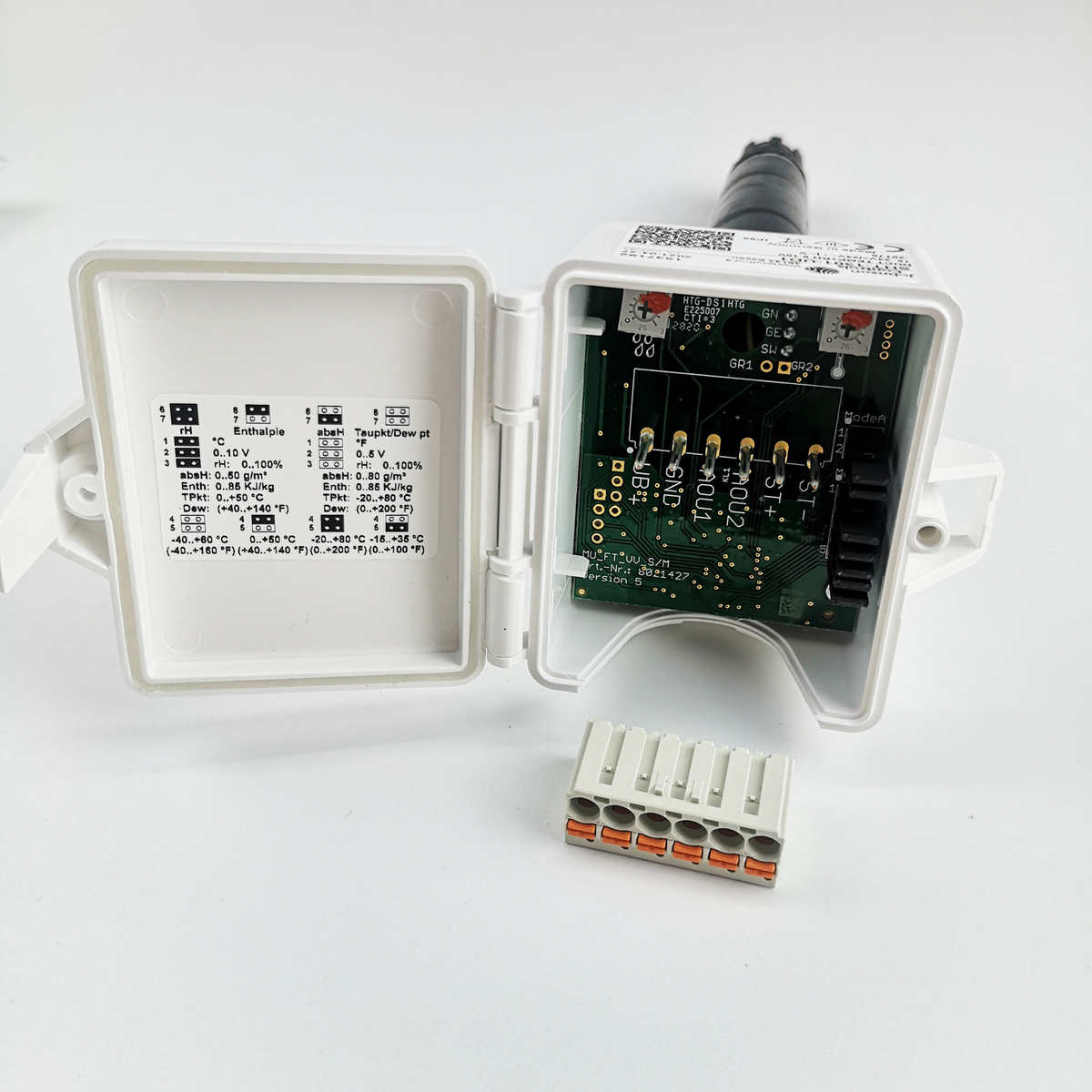 全新原装Johnson江森SHT-1301-UD1风管式温湿度传感器HT-1301-UD1