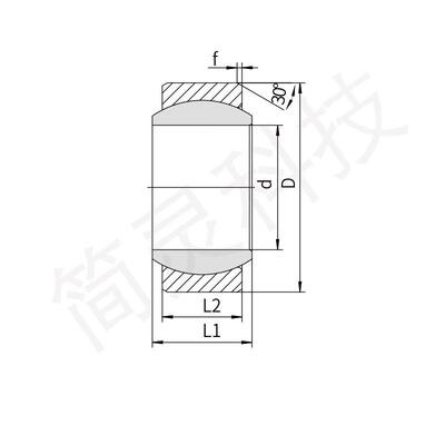 工程塑料角621支轴承补偿中误差免维护润自-高耐磨EFEM对30