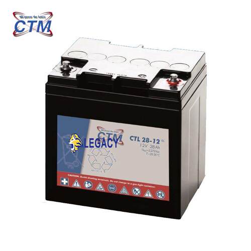 CTM蓄电池CTL28-1212V28AH移动设备光伏应用计算机系统电池