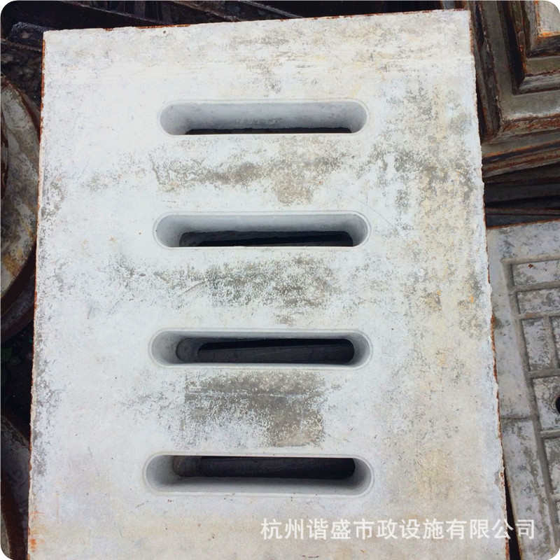 厂家供应 混凝土井盖 雨水篦子沟盖钢纤维井盖 水泥井盖400×600