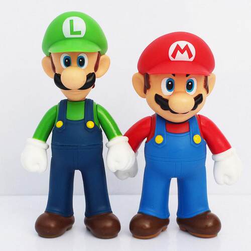 Super Mario Toys Mario Luigi Odyssey Figures Mario Bros Acti