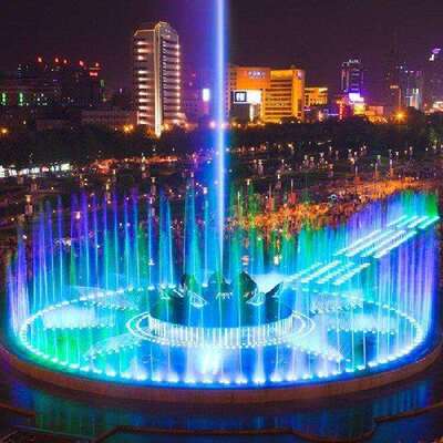 室外不锈钢水池水景音乐喷泉程控喷泉跑泉呐喊喷泉泉工程设计施工