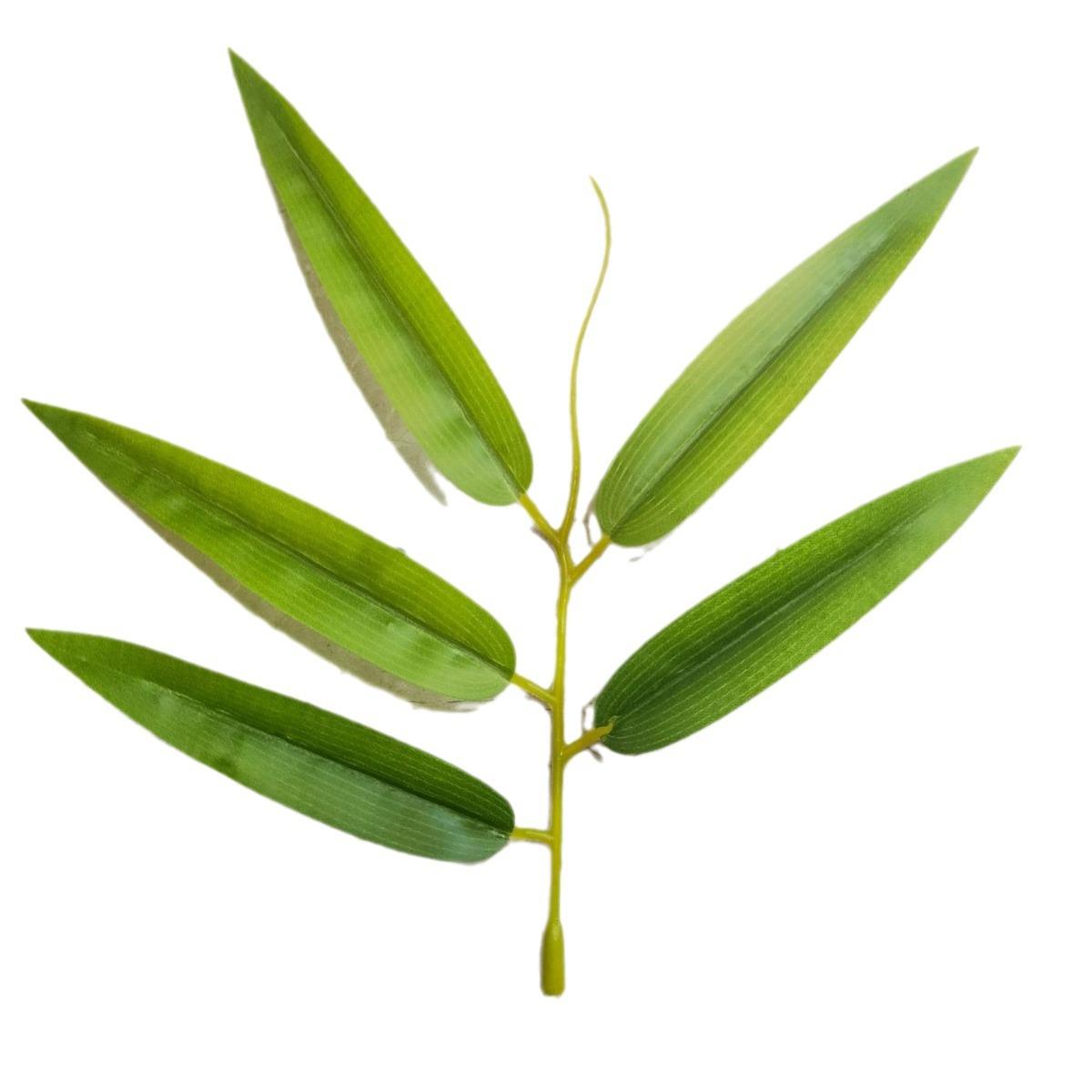 仿真竹叶阻燃竹叶小竹叶片室内外过胶竹叶竹叶竹枝假竹叶绿植装饰