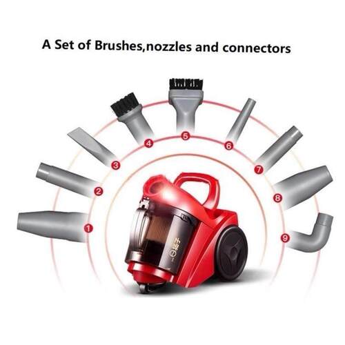 vacuum cleaner dust suction aspirator 1000w 2L capacity