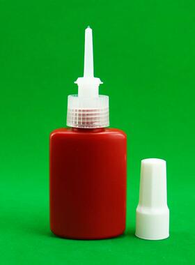 UV胶瓶黑色塑料瓶尖嘴扁瓶拉拔盖厌氧胶瓶红色胶水瓶提盖瓶JB206