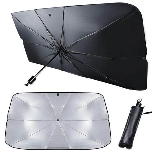 Car Windshield Sunshade Umbrella Type Sun Shade for Car Wind