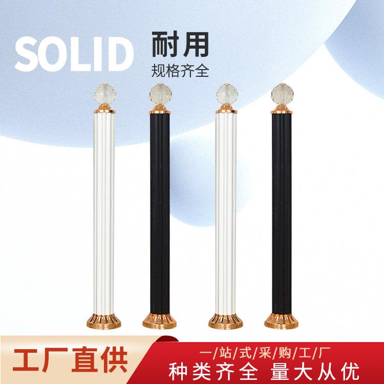 家用楼梯立柱铝镁水晶球护栏扶手立柱阳台围栏别墅配件厂家