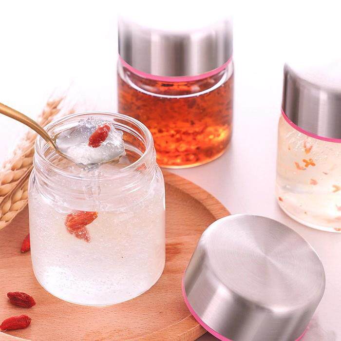 韩国创意牛奶杯迷你玻璃水杯便携带杯套小巧可爱女神学生燕窝小杯