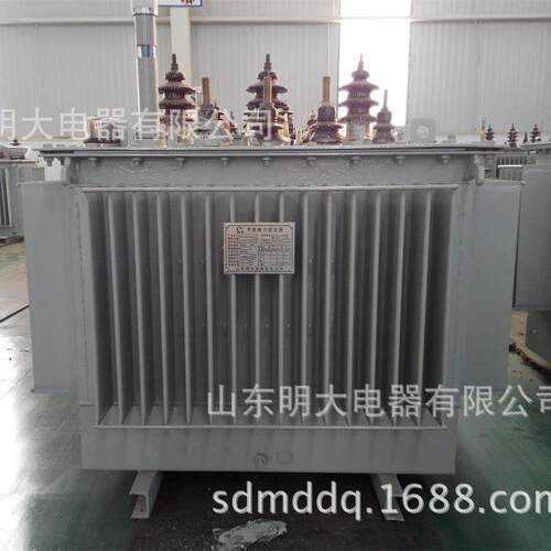 非晶合金配电变压器SH15-400KVA/10KV三相油浸电力变压器室外防水