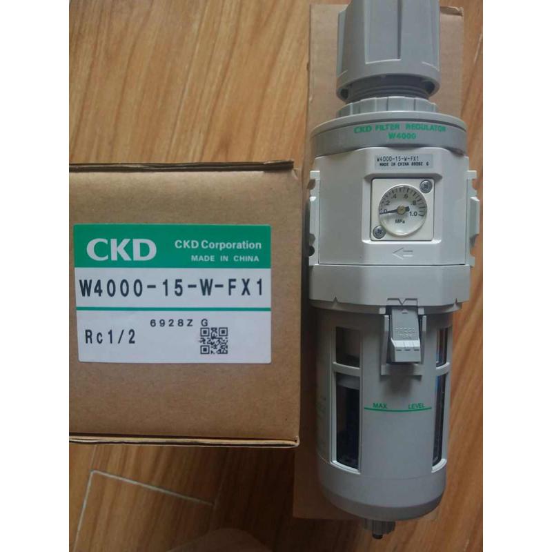 CKD喜开理过滤减压阀W4000-15-W-Y，W4000-15-W-YX1