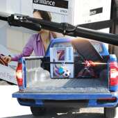 用于固长163城炮商用乘用卡皮车斗货物定杆限位杆限位适器限位撑