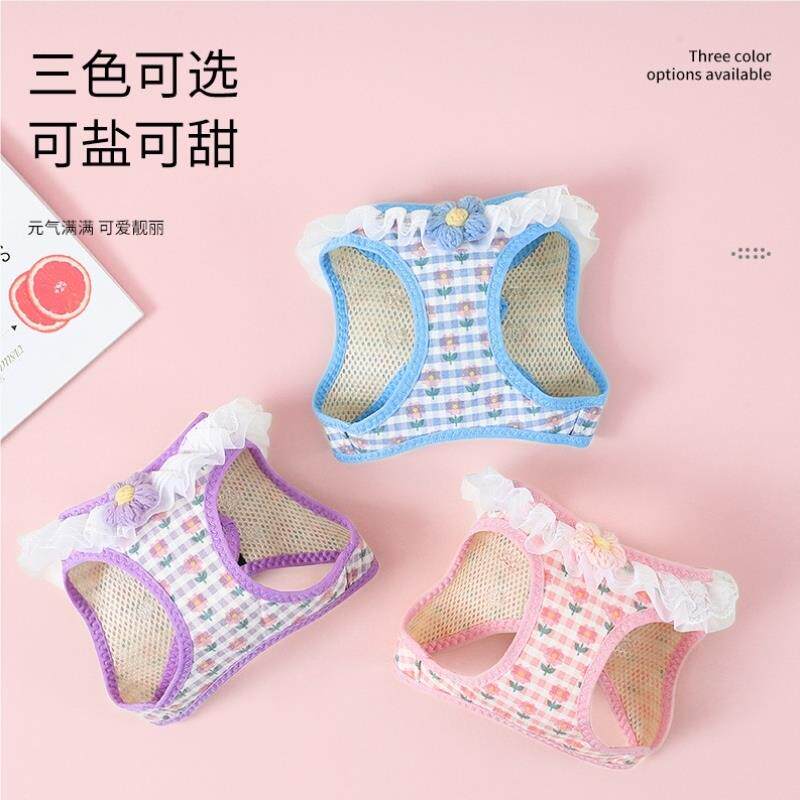 链子猫挣宠物拴防绳脱式牵引咪绳子绳狗猫遛背带猫外出LQG5093背