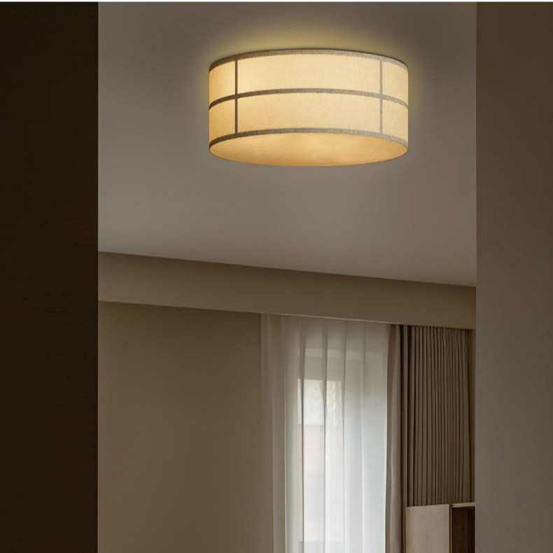 2025新款客厅东南亚民宿吸顶灯氛围灯房间卧室主灯设计师布艺灯具,家装灯饰光源,智能吸顶灯,淘宝优惠券,粉丝福利购,淘宝优惠卷