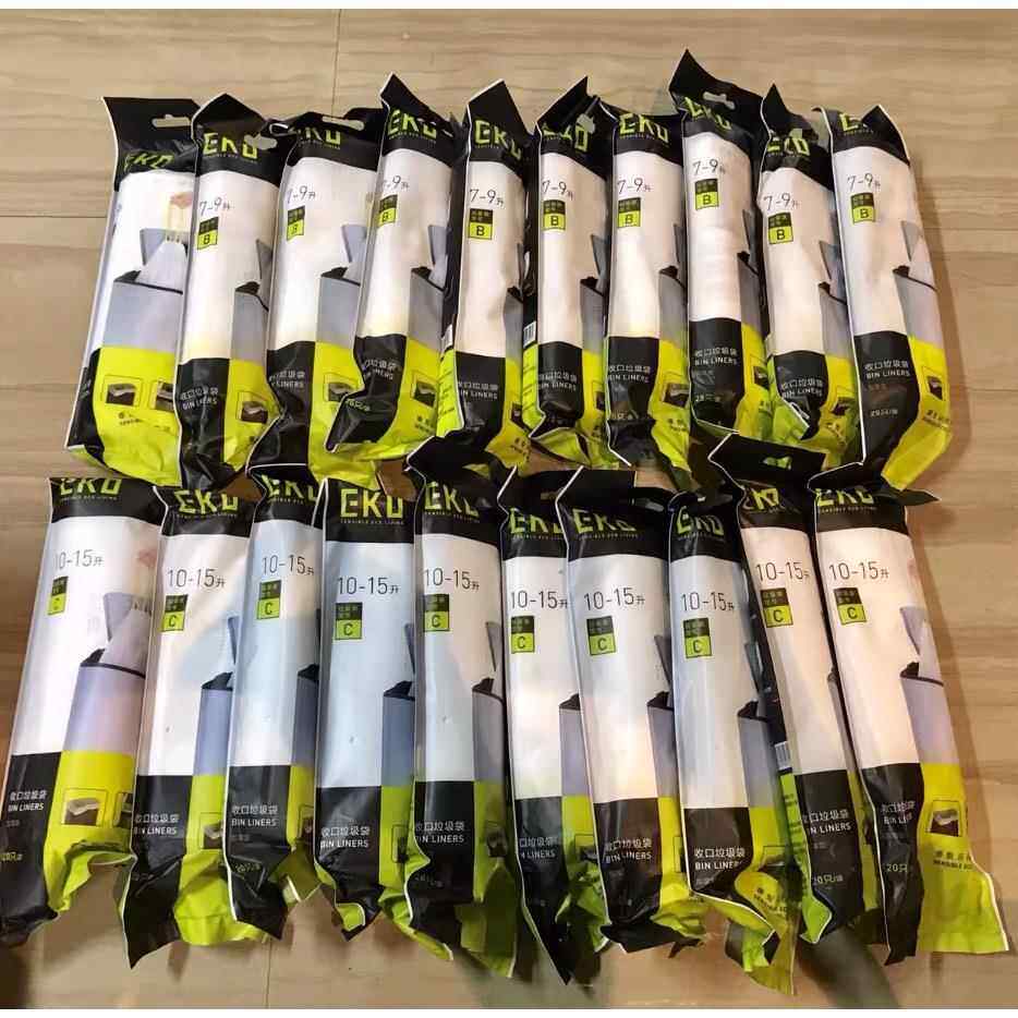 EQ4F加厚垃圾袋特厚不漏水家用厨房手提式自动收口抽绳小号大号