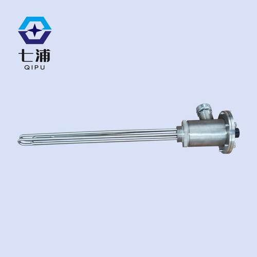 大功率插入式不锈钢防爆法兰加热管法兰管催化燃烧气体高温加热管