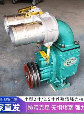 出口养殖场粪污抽吸泵河道泥浆吸污泵扬程市政下水道排污泵
