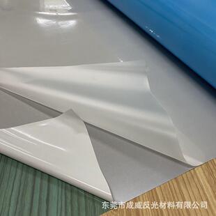 TPU亮银防升华反光热贴膜高弹银白色热转印反光膜服装烫画反光膜