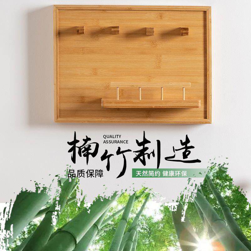 电表箱装饰板置物免打孔新款简约电闸挂画配电箱遮挡门盖遮丑改造