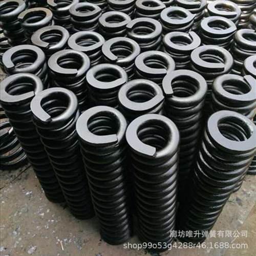 8-60mm线径热卷弹簧振动筛减震压簧矿山机械大弹簧