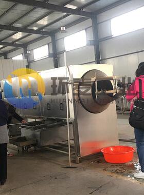 环麦核桃仁去皮机特点两段核桃仁脱皮机高产量核桃仁jia工设备
