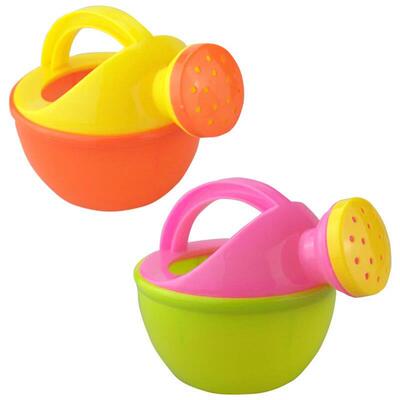 1PCS Baby Bath Toy Colorful Plastic Watering Can Watering Po