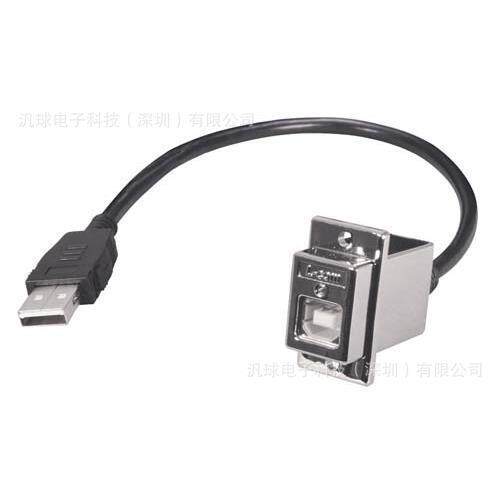 ECF504-72BAL L-COM 72英寸/1.8米USB B型耦合器线缆 现货