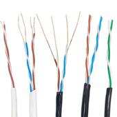 4芯X0.5 0.8平方电话监控网络信号双绞网线 电话线 国标纯铜HYV
