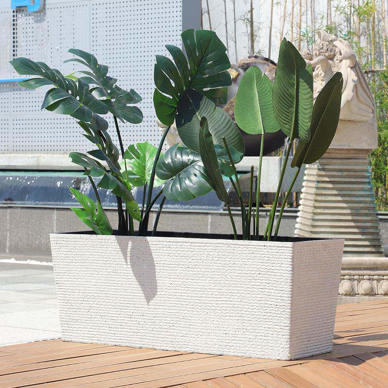 长方形阳大户号加厚塑料花盆外院台长花槽种植盆种花庭种菜神器睡