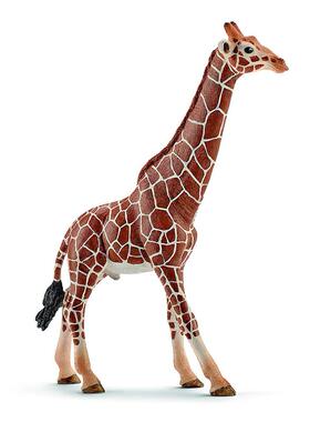 Realistic Giraffe Figurines with Giraffe Cub Safari Animals