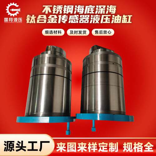 厂家专业销售不锈钢海底深海钛合金传感器液压油缸
