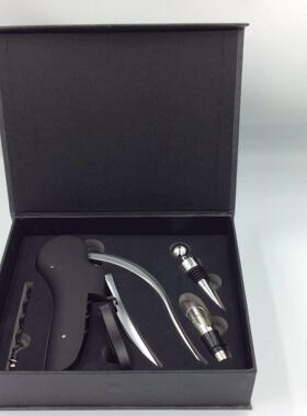 4pcs zinc alloy wine bottle opener set锌合金葡萄酒红酒开瓶器