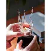 七隐 手工耐热耐高温烛台香薰拖氛围蜡烛杯 纯手工蜡烛拖