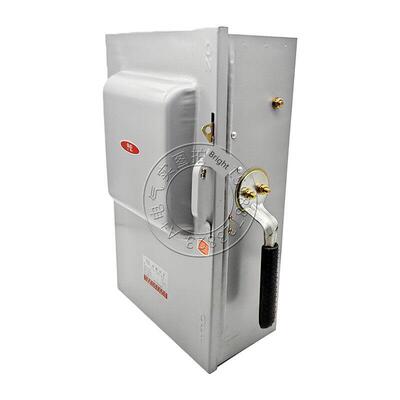 上德HH3-30A60A100A150A200A300A400A500A600A三相铁壳负荷开关