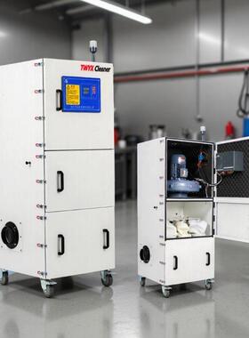 ZNJC-1500柜体式布袋除尘器1.5KW器陶瓷抛光打磨集尘机